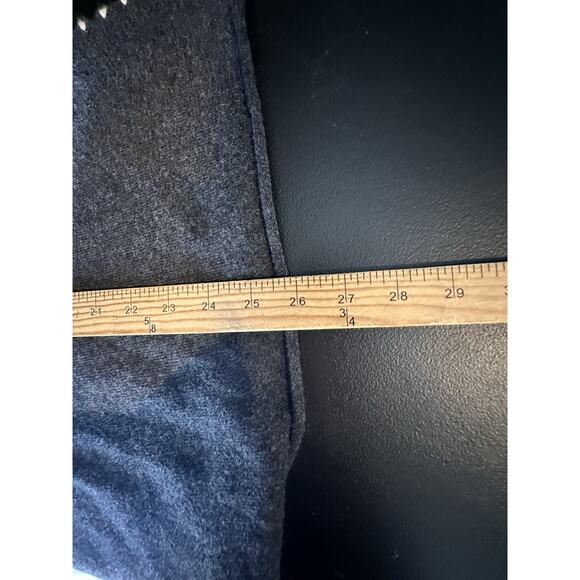 Johnny Was Small Whipstitch Wool Cashmere Open Front Sweater Long Sleeve BD1 - Picture 6 of 7